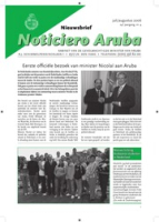 Noticiero Aruba (2006, nr. 04), Gabinete di Minister Plenipotenciario di Aruba