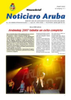 Noticiero Aruba (2007, nr. 02), Gabinete di Minister Plenipotenciario di Aruba