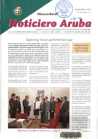 Noticiero Aruba (2007, nr. 07), Gabinete di Minister Plenipotenciario di Aruba