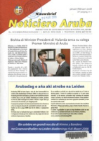 Noticiero Aruba (2008, nr. 01), Gabinete di Minister Plenipotenciario di Aruba