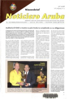 Noticiero Aruba (2008, nr. 04), Gabinete di Minister Plenipotenciario di Aruba