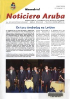 Noticiero Aruba (2009, nr. 02), Gabinete di Minister Plenipotenciario di Aruba