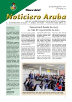 Noticiero Aruba (2011, nr. 03), Gabinete di Minister Plenipotenciario di Aruba