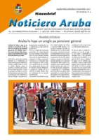 Noticiero Aruba (2011, nr. 04), Gabinete di Minister Plenipotenciario di Aruba