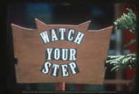 "Watch Your Step", Aruba, 1978, Aruba Tourism Bureau