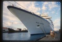 Cruiseschip Sun Viking, Haven, Oranjestad, Aruba Tourism Bureau