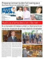 Awe Mainta (20 Juni 2008), The Media Group