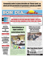 Bon Dia Aruba (11 November 2010), Caribbean Speed Printers N.V.