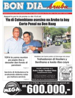 Bon Dia Aruba (29 Juni 2012), Caribbean Speed Printers N.V.