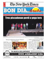 Bon Dia Aruba (10 Maart 2014), Caribbean Speed Printers N.V.