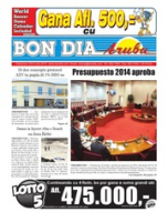 Bon Dia Aruba (25 Juni 2014), Caribbean Speed Printers N.V.
