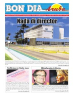 Bon Dia Aruba (6 September 2014), Caribbean Speed Printers N.V.