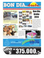 Bon Dia Aruba (31 December 2014), Caribbean Speed Printers N.V.