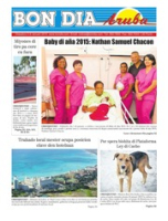 Bon Dia Aruba (3 Januari 2015), Caribbean Speed Printers N.V.