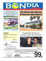 Bon Dia Aruba (23 April 2018), Caribbean Speed Printers N.V.
