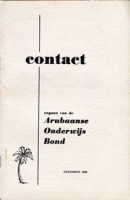 Contact (December 1968), Arubaanse Onderwijs Bond