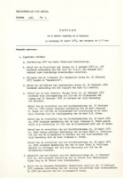 Notulen van de Openbare Vergadering van de Eilandsraad no. 1 (1971), Eilandsraad Aruba
