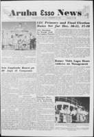 Aruba Esso News (November 22, 1958), Lago Oil and Transport Co. Ltd.