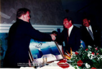 Bezoek Kroonprins Willem-Alexander Maart 1996 + Viering 18 maart 1996 - Beeldcollectie Gabinete Henny Eman II, no. 0610