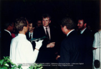 Bezoek Kroonprins Willem-Alexander Maart 1996 + Viering 18 maart 1996 - Beeldcollectie Gabinete Henny Eman II, no. 0659