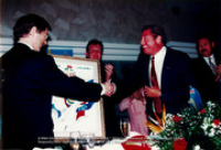 Bezoek Kroonprins Willem-Alexander Maart 1996 + Viering 18 maart 1996 - Beeldcollectie Gabinete Henny Eman II, no. 0664