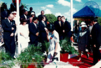 Bezoek Kroonprins Willem-Alexander Maart 1996 + Viering 18 maart 1996 - Beeldcollectie Gabinete Henny Eman II, no. 0666