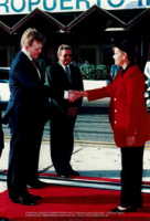 Bezoek Kroonprins Willem-Alexander Maart 1996 + Viering 18 maart 1996 - Beeldcollectie Gabinete Henny Eman II, no. 0671