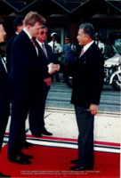 Bezoek Kroonprins Willem-Alexander Maart 1996 + Viering 18 maart 1996 - Beeldcollectie Gabinete Henny Eman II, no. 0709