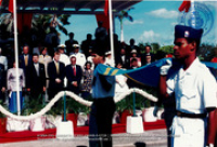 Bezoek Kroonprins Willem-Alexander Maart 1996 + Viering 18 maart 1996 - Beeldcollectie Gabinete Henny Eman II, no. 0728