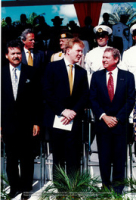 Bezoek Kroonprins Willem-Alexander Maart 1996 + Viering 18 maart 1996 - Beeldcollectie Gabinete Henny Eman II, no. 0738