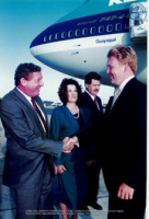 Bezoek Kroonprins Willem-Alexander Maart 1996 + Viering 18 maart 1996 - Beeldcollectie Gabinete Henny Eman II, no. 0761