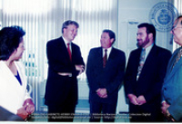 Bezoek Kroonprins Willem-Alexander Maart 1996 + Viering 18 maart 1996 - Beeldcollectie Gabinete Henny Eman II, no. 0767
