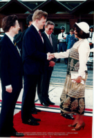 Bezoek Kroonprins Willem-Alexander Maart 1996 + Viering 18 maart 1996 - Beeldcollectie Gabinete Henny Eman II, no. 0819