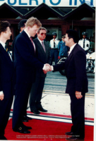 Bezoek Kroonprins Willem-Alexander Maart 1996 + Viering 18 maart 1996 - Beeldcollectie Gabinete Henny Eman II, no. 0821
