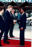 Bezoek Kroonprins Willem-Alexander Maart 1996 + Viering 18 maart 1996 - Beeldcollectie Gabinete Henny Eman II, no. 0822