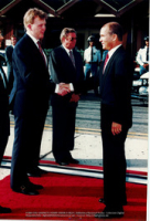 Bezoek Kroonprins Willem-Alexander Maart 1996 + Viering 18 maart 1996 - Beeldcollectie Gabinete Henny Eman II, no. 0824