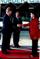 Bezoek Kroonprins Willem-Alexander Maart 1996 + Viering 18 maart 1996 - Beeldcollectie Gabinete Henny Eman II, no. 0835