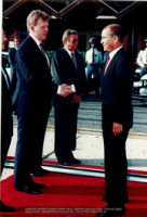 Bezoek Kroonprins Willem-Alexander Maart 1996 + Viering 18 maart 1996 - Beeldcollectie Gabinete Henny Eman II, no. 0836