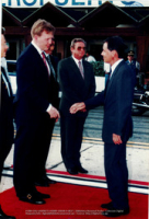 Bezoek Kroonprins Willem-Alexander Maart 1996 + Viering 18 maart 1996 - Beeldcollectie Gabinete Henny Eman II, no. 0837