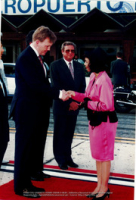 Bezoek Kroonprins Willem-Alexander Maart 1996 + Viering 18 maart 1996 - Beeldcollectie Gabinete Henny Eman II, no. 0838