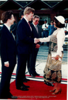 Bezoek Kroonprins Willem-Alexander Maart 1996 + Viering 18 maart 1996 - Beeldcollectie Gabinete Henny Eman II, no. 0850
