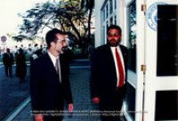 Bezoek Kroonprins Willem-Alexander Maart 1996 + Viering 18 maart 1996 - Beeldcollectie Gabinete Henny Eman II, no. 0874