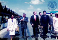 Bezoek Kroonprins Willem-Alexander Maart 1996 + Viering 18 maart 1996 - Beeldcollectie Gabinete Henny Eman II, no. 0886