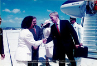 Bezoek Kroonprins Willem-Alexander Maart 1996 + Viering 18 maart 1996 - Beeldcollectie Gabinete Henny Eman II, no. 0889