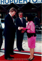 Bezoek Kroonprins Willem-Alexander Maart 1996 + Viering 18 maart 1996 - Beeldcollectie Gabinete Henny Eman II, no. 0892