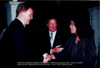 Bezoek Kroonprins Willem-Alexander Maart 1996 + Viering 18 maart 1996 - Beeldcollectie Gabinete Henny Eman II, no. 0895