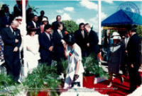 Bezoek Kroonprins Willem-Alexander Maart 1996 + Viering 18 maart 1996 - Beeldcollectie Gabinete Henny Eman II, no. 0909