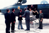 Bezoek Kroonprins Willem-Alexander Maart 1996 + Viering 18 maart 1996 - Beeldcollectie Gabinete Henny Eman II, no. 0921