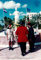Bezoek Kroonprins Willem-Alexander Maart 1996 + Viering 18 maart 1996 - Beeldcollectie Gabinete Henny Eman II, no. 0956