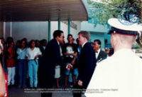 Bezoek Kroonprins Willem-Alexander Maart 1996 + Viering 18 maart 1996 - Beeldcollectie Gabinete Henny Eman II, no. 0982
